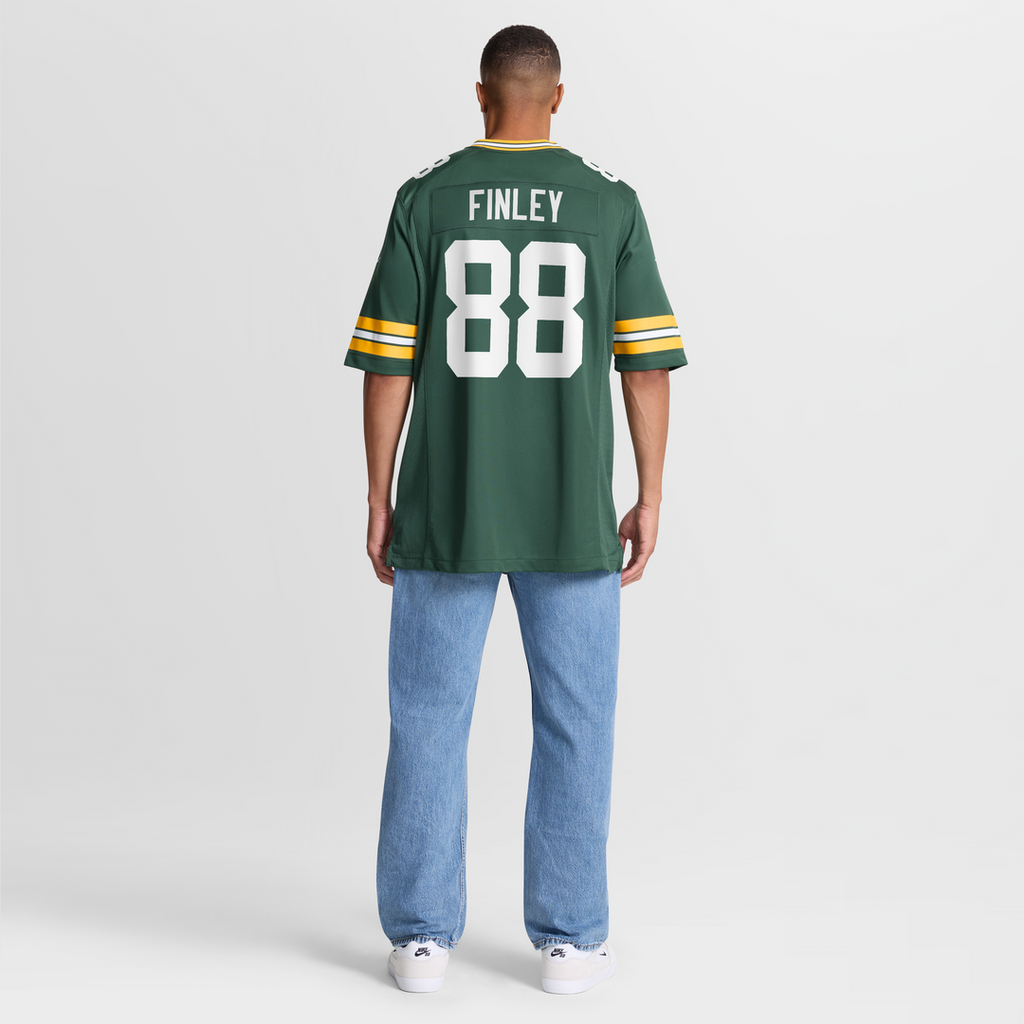 Jermichael Finley Green Bay Packers Game Jersey - Green