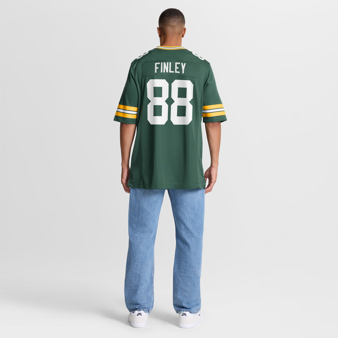 Jermichael Finley Green Bay Packers Game Jersey - Green
