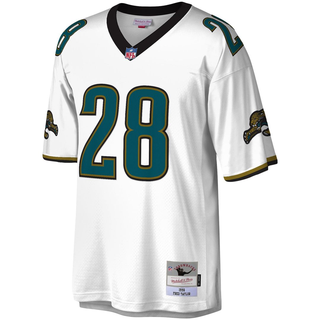 Fred Taylor Jacksonville Jaguars Legacy Replica Jersey - White