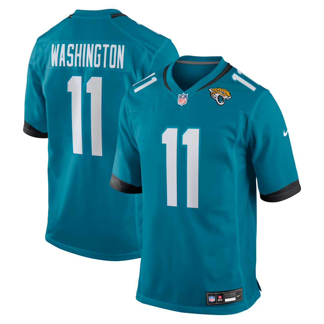 Parker Washington Jacksonville Jaguars Game Jersey - Teal