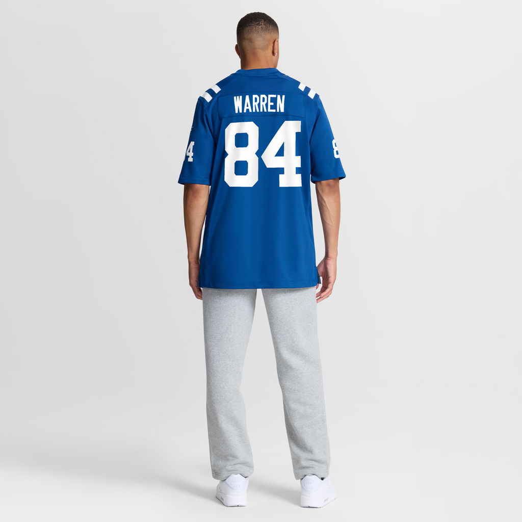 Tyler Warren Indianapolis Colts Game Jersey - Royal Blue