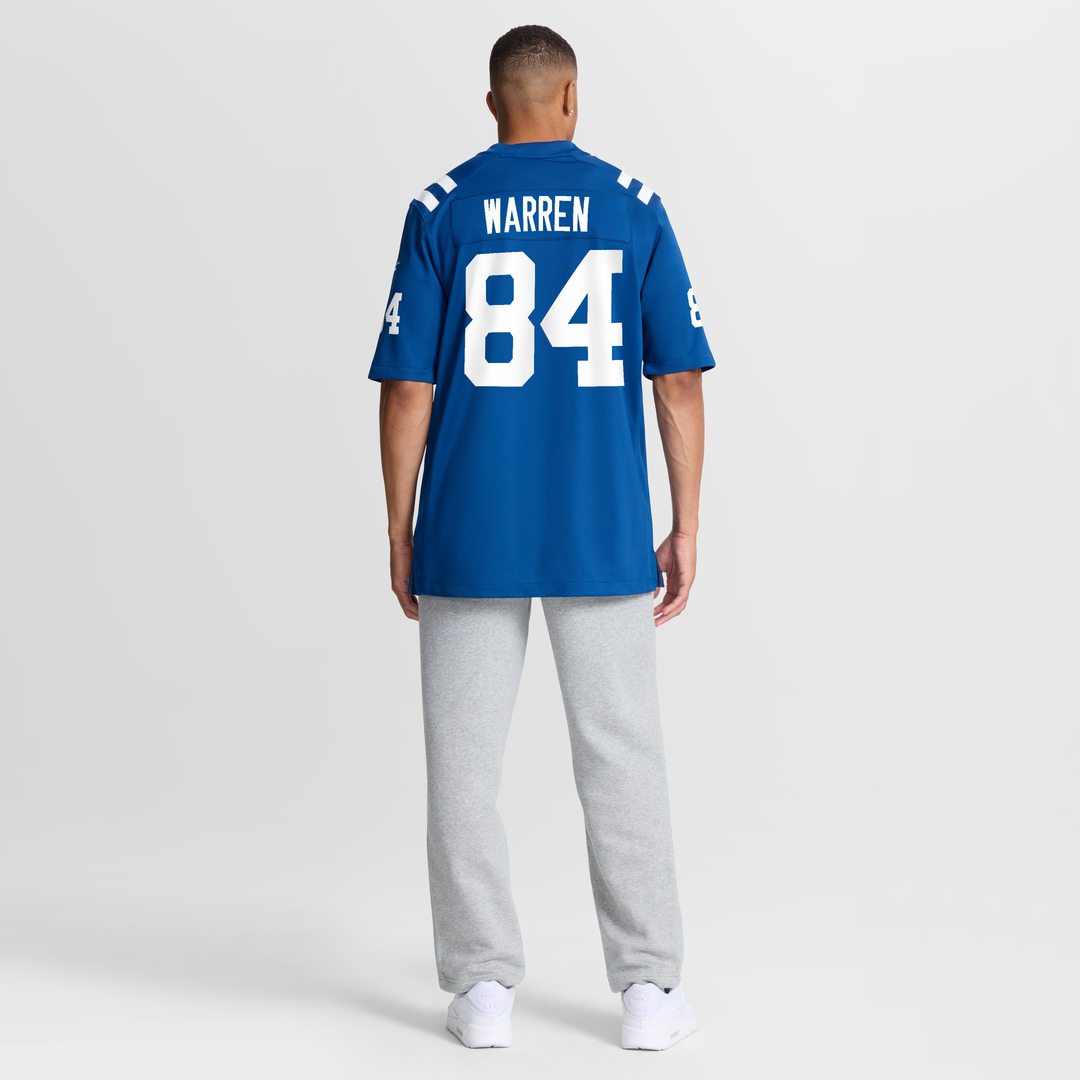 Tyler Warren Indianapolis Colts Game Jersey - Royal Blue
