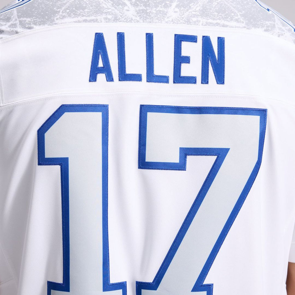 Josh Allen Buffalo Bills Rivalries Collection Stitched Limited Jersey - White