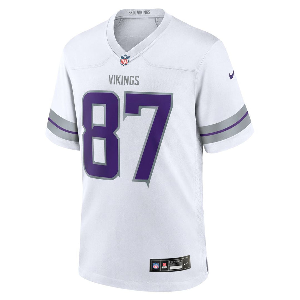 T.J. Hockenson Minnesota Vikings Alternate Game Jersey - White