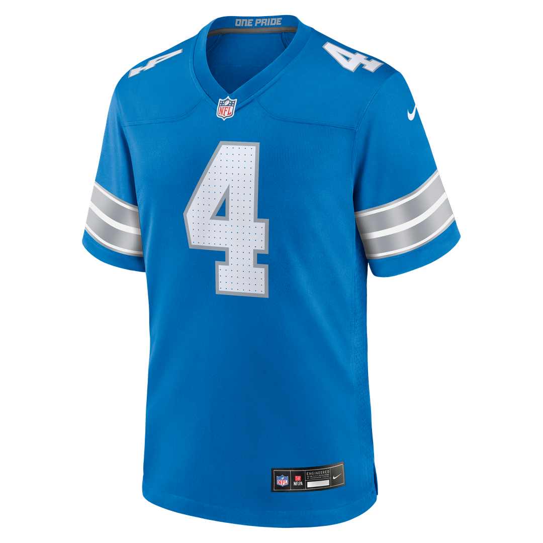 D.J. Reed Detroit Lions Game Jersey - Blue