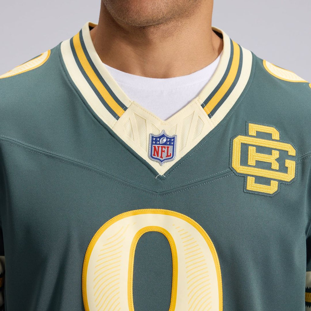 Christian Watson Green Bay Packers 2026 Rivalries Collection Stitched Limited Jersey - Green