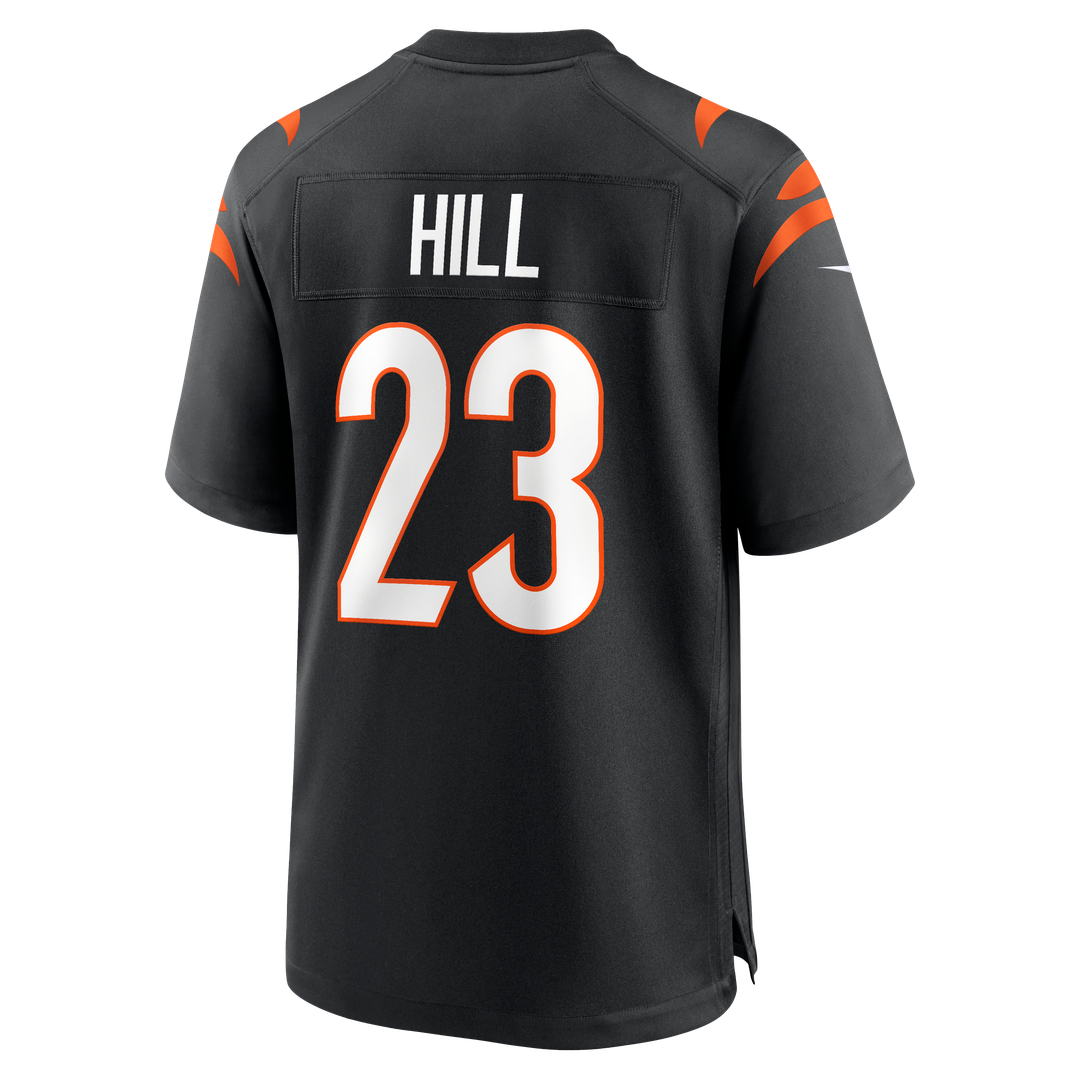 Daxton Hill Cincinnati Bengals Game Jersey - Black