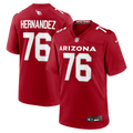 Will Hernandez Arizona Cardinals Game Jersey - Cardinal