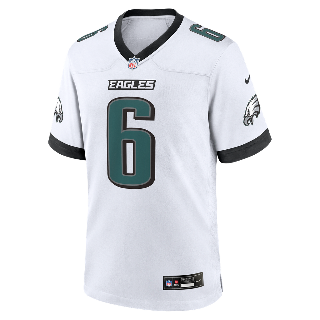 DeVonta Smith Philadelphia Eagles Alternate Game Jersey - Black