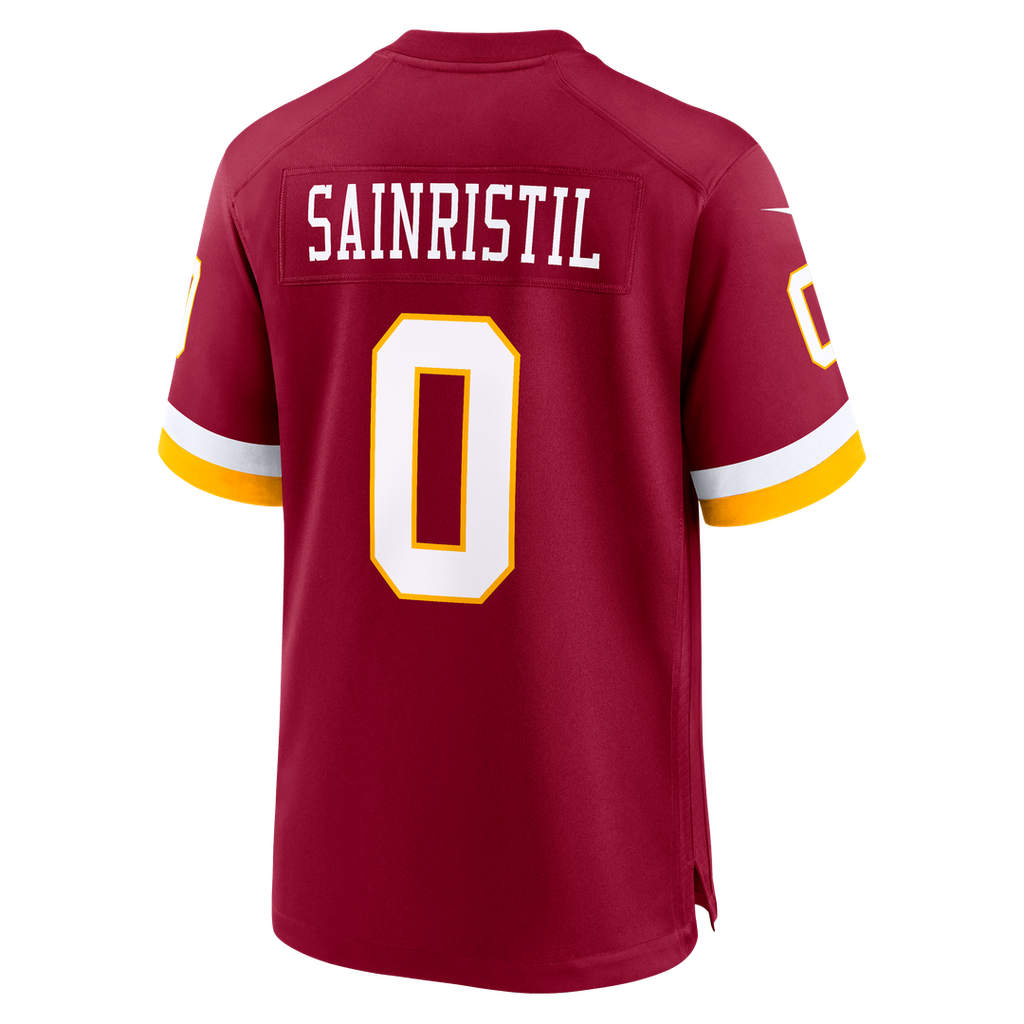 Mike Sainristil Washington Commanders Game Jersey - Burgundy