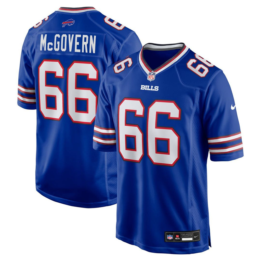Connor McGovern Buffalo Bills Game Jersey - Royal Blue