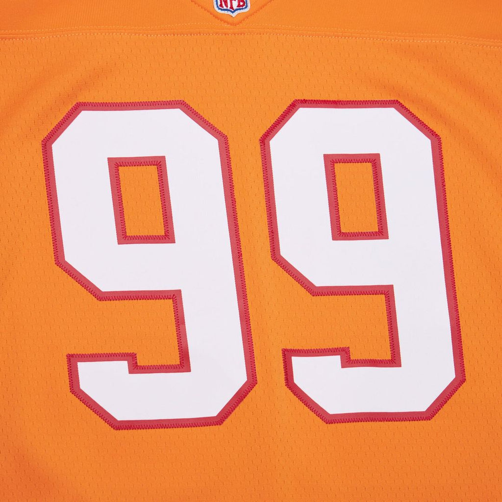Warren Sapp Tampa Bay Buccaneers 2002 Legacy Replica Jersey - Red