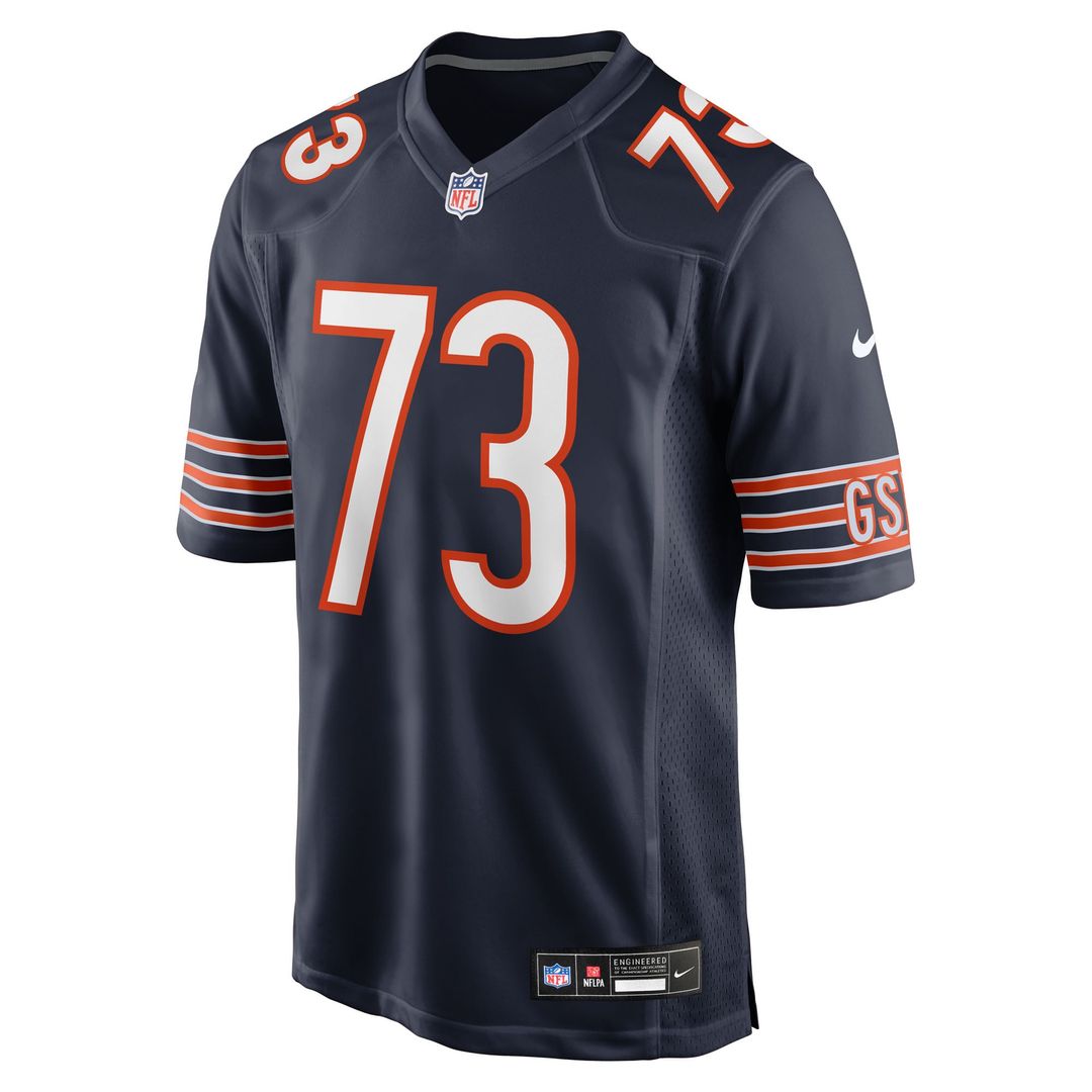 Jonah Jackson Chicago Bears Game Jersey - Navy