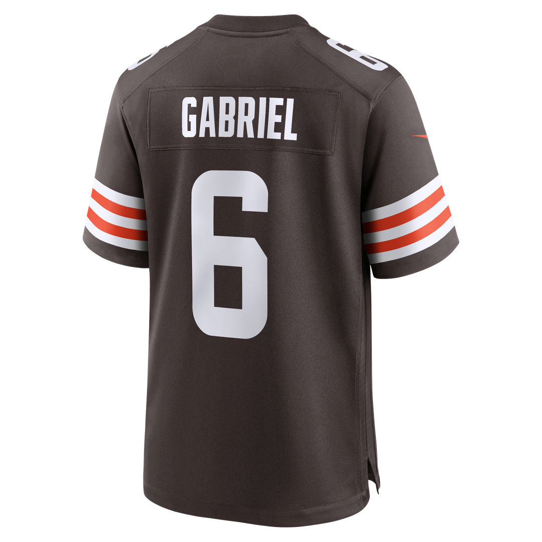 Dillon Gabriel Cleveland Browns Game Jersey - Brown
