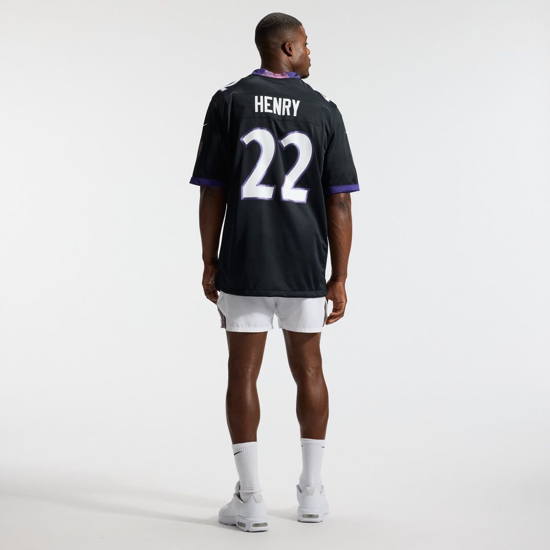 Derrick Henry Baltimore Ravens Alternate Game Jersey - Purple
