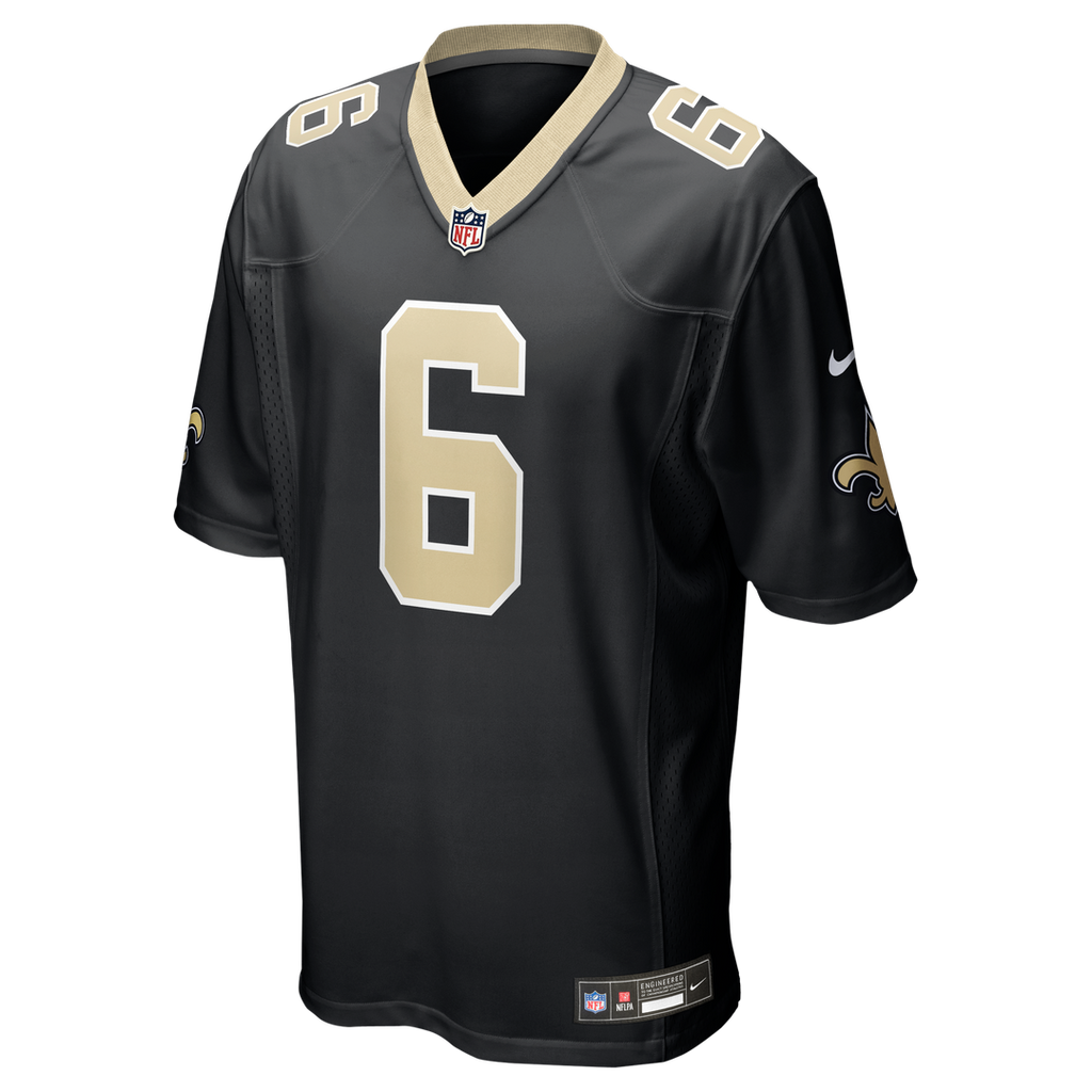 Tyler Shough New Orleans Saints Game Jersey - White