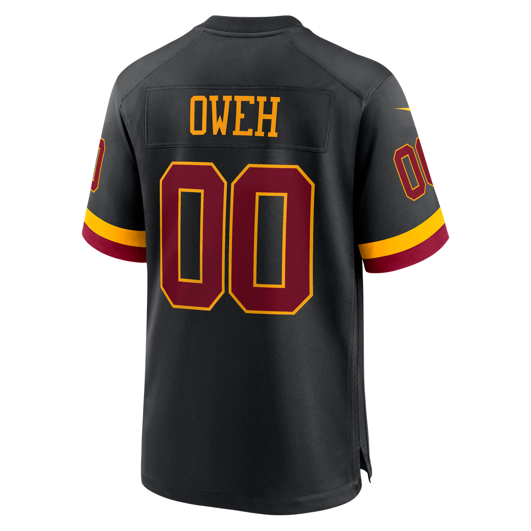 Odafe Oweh Washington Commanders Hail Raiser Alternate Game Jersey - Black