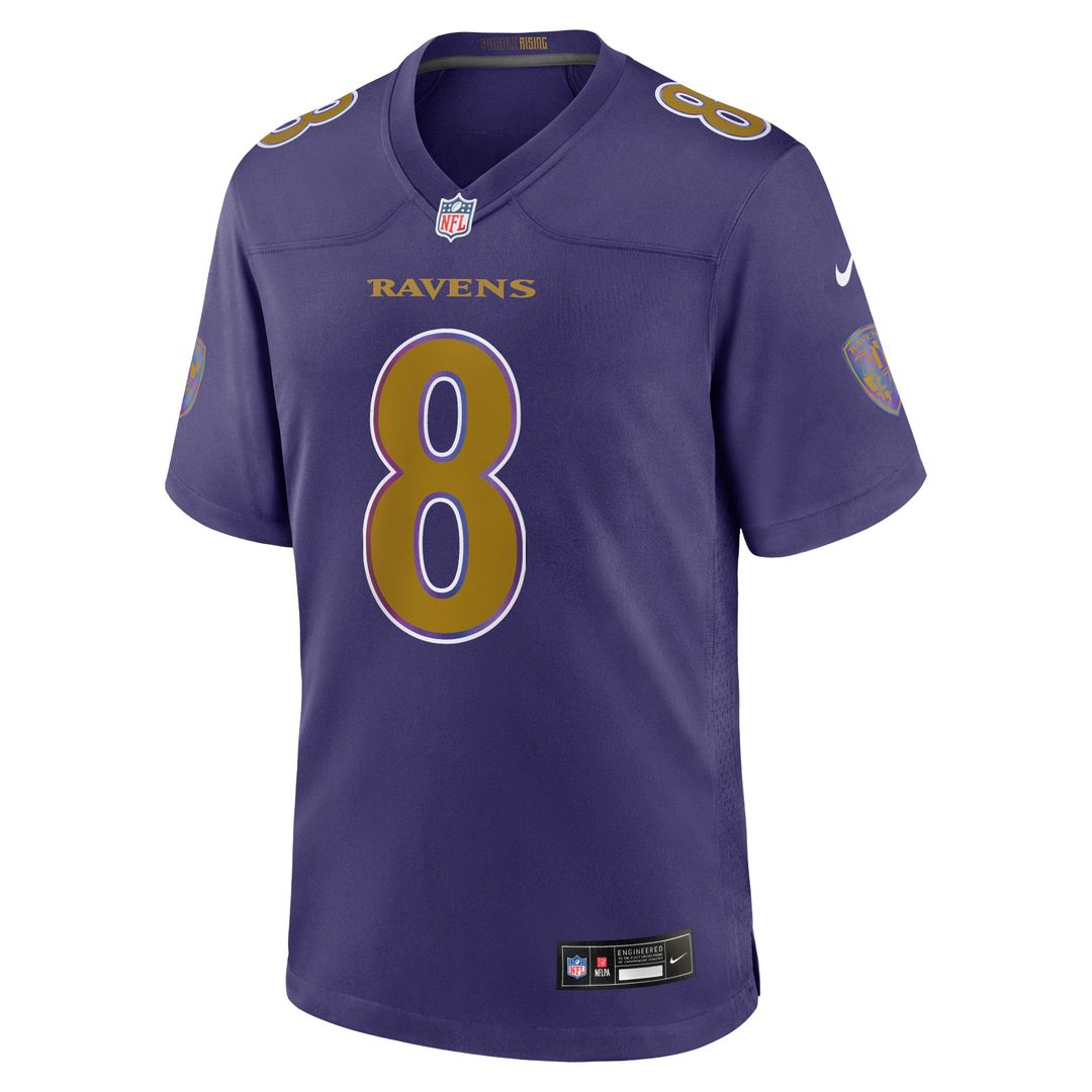 Lamar Jackson Baltimore Ravens Game Jersey - White