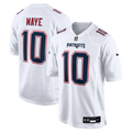 Drake Maye New England Patriots Game Jersey - Tundra White