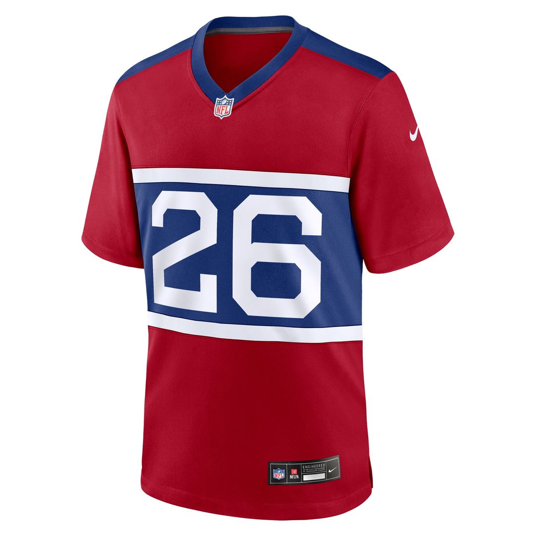Devin Singletary New York Giants Alternate Game Jersey - Century Red