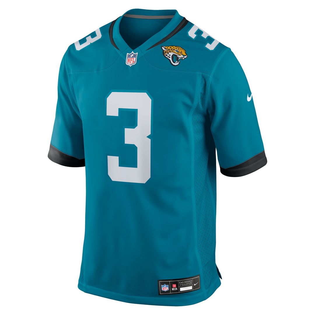 Jakobi Meyers Jacksonville Jaguars Game Jersey - Teal