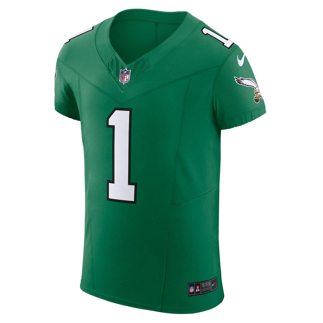Jalen Hurts Philadelphia Eagles Alternate Vapor F.U.S.E. Elite Jersey - Kelly Green