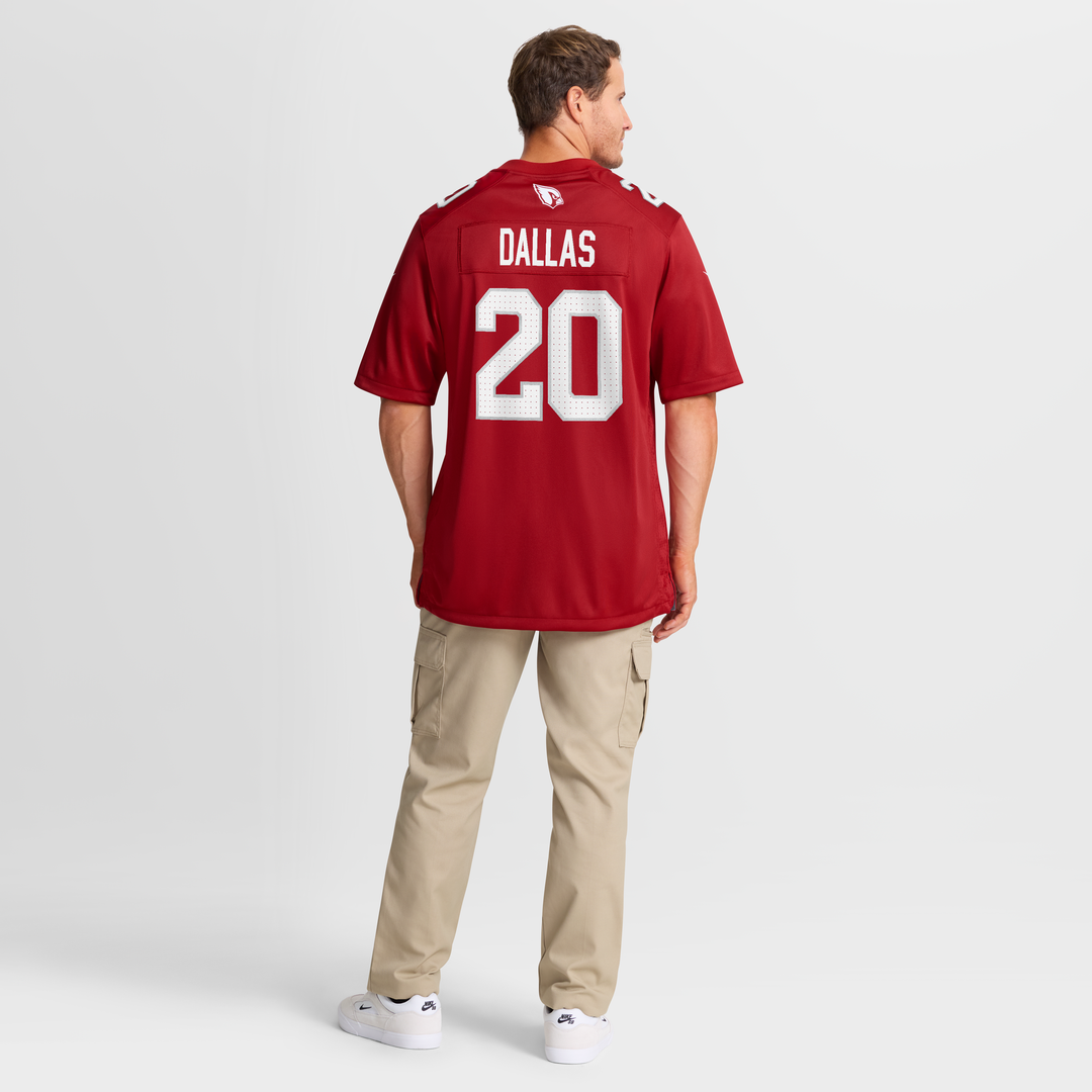 DeeJay Dallas Arizona Cardinals Game Jersey - Cardinal