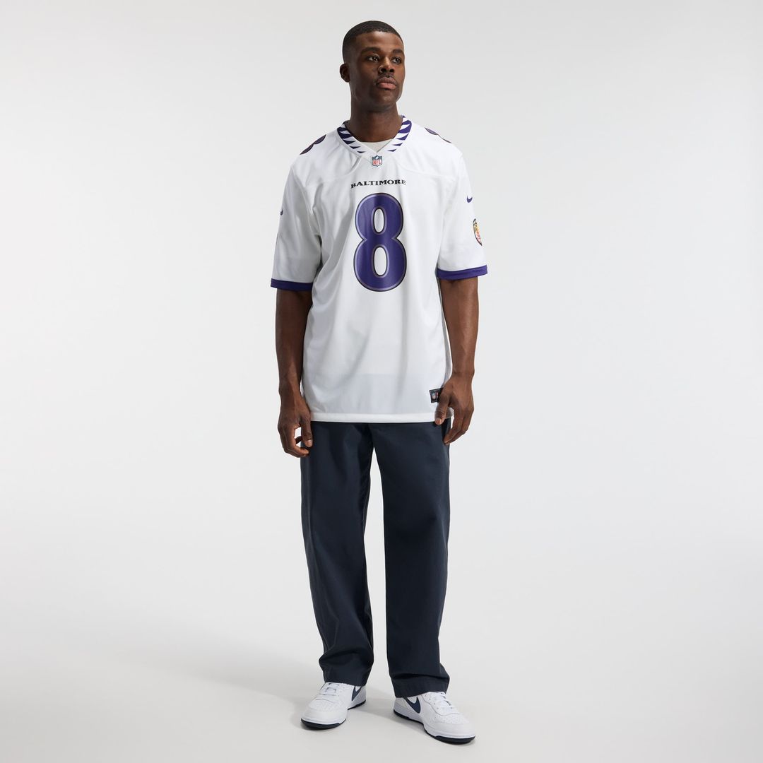 Lamar Jackson Baltimore Ravens Alternate Game Jersey - Purple