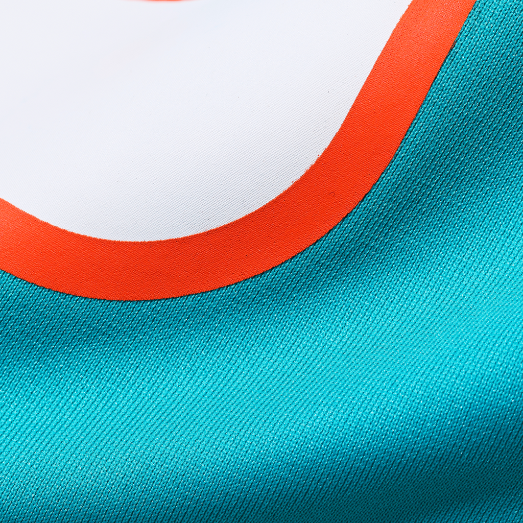 Kadyn Proctor Miami Dolphins Game Jersey - Aqua