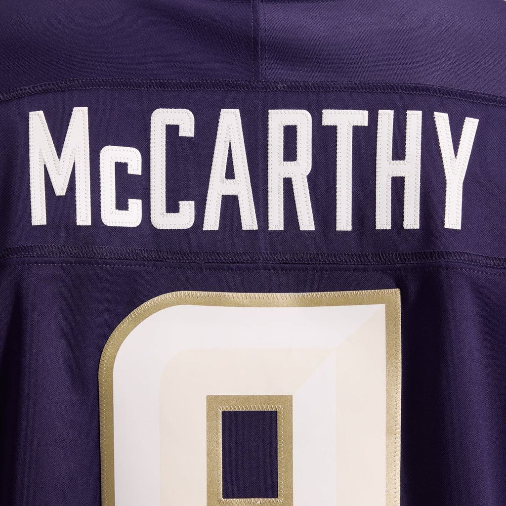 J.J. McCarthy Minnesota Vikings 2026 Rivalries Collection Stitched Limited Jersey - Purple