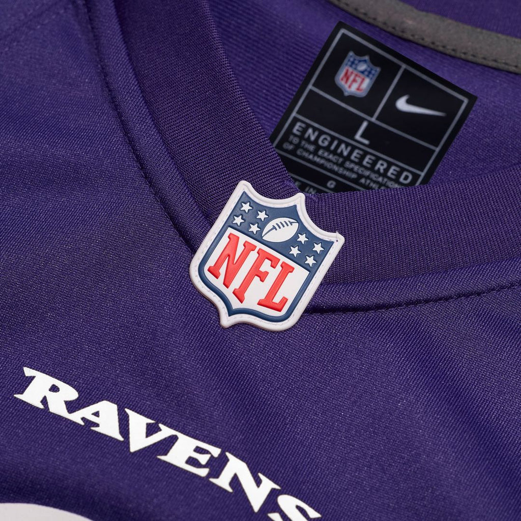 Tony Siragusa Baltimore Ravens Game Jersey - Purple