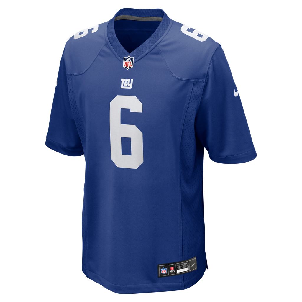 Jaxson Dart New York Giants Game Jersey - Royal Blue