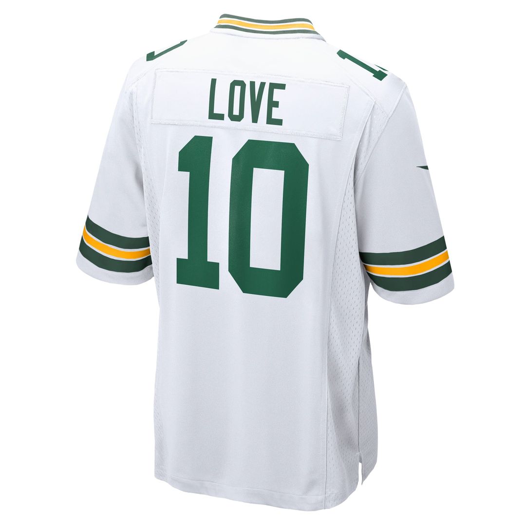 Jordan Love Green Bay Packers Game Jersey - White