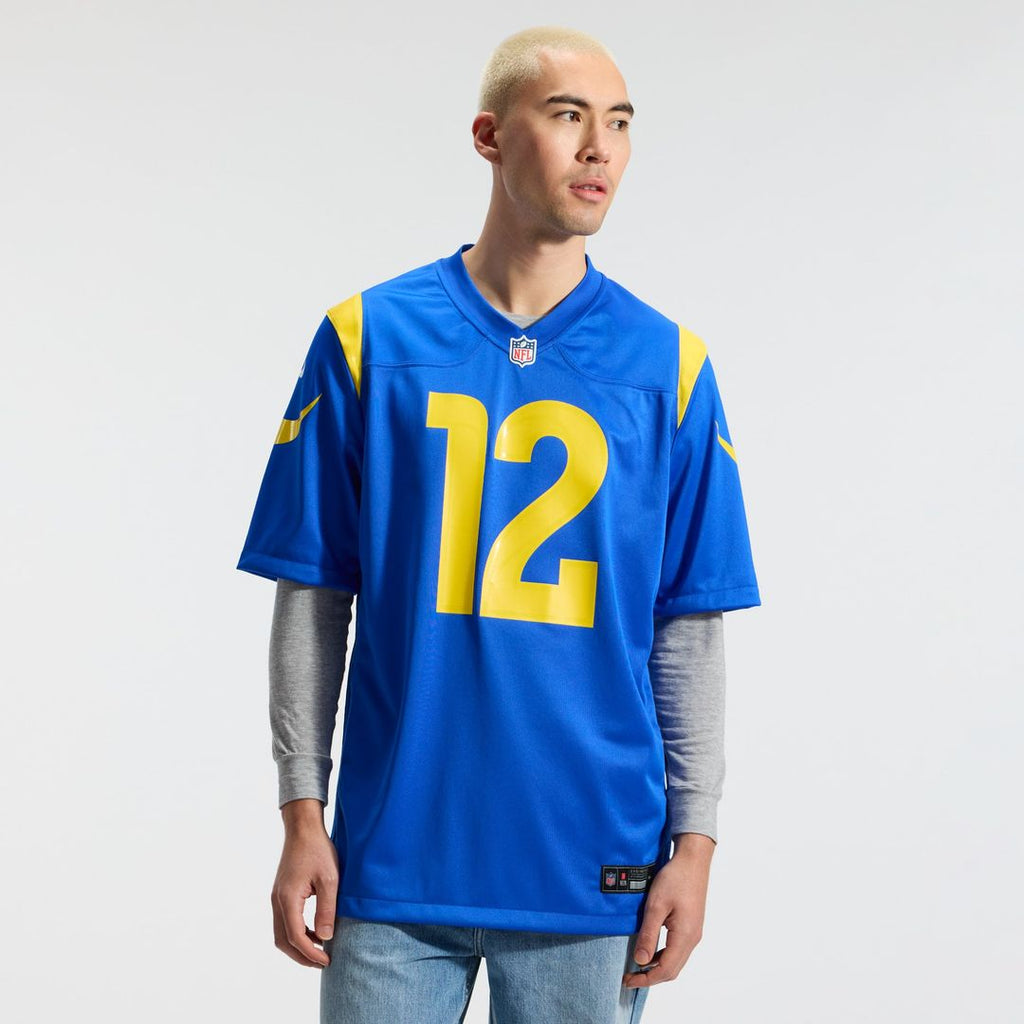 Puka Nacua Los Angeles Rams Game Jersey - Classic Sol