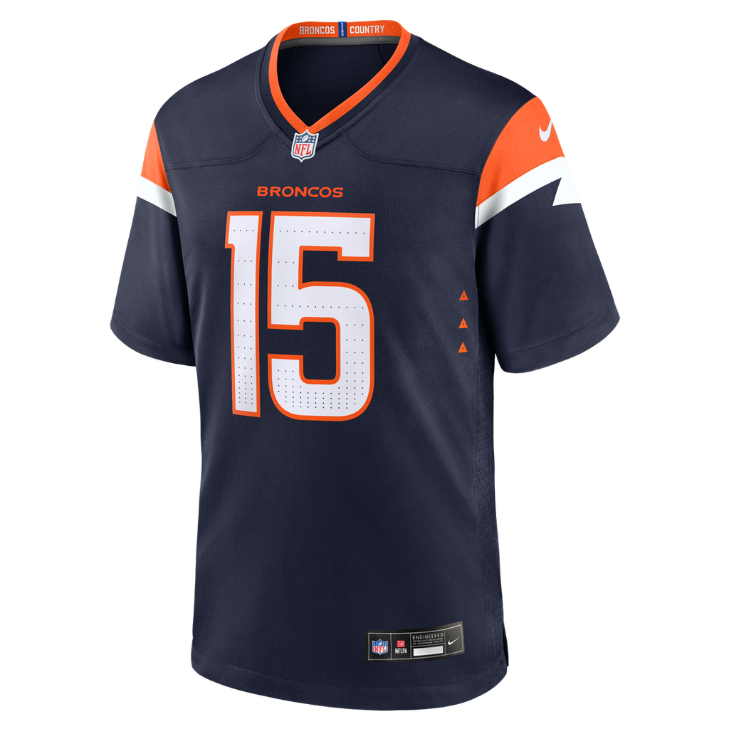 Nik Bonitto Denver Broncos Game Jersey - Orange