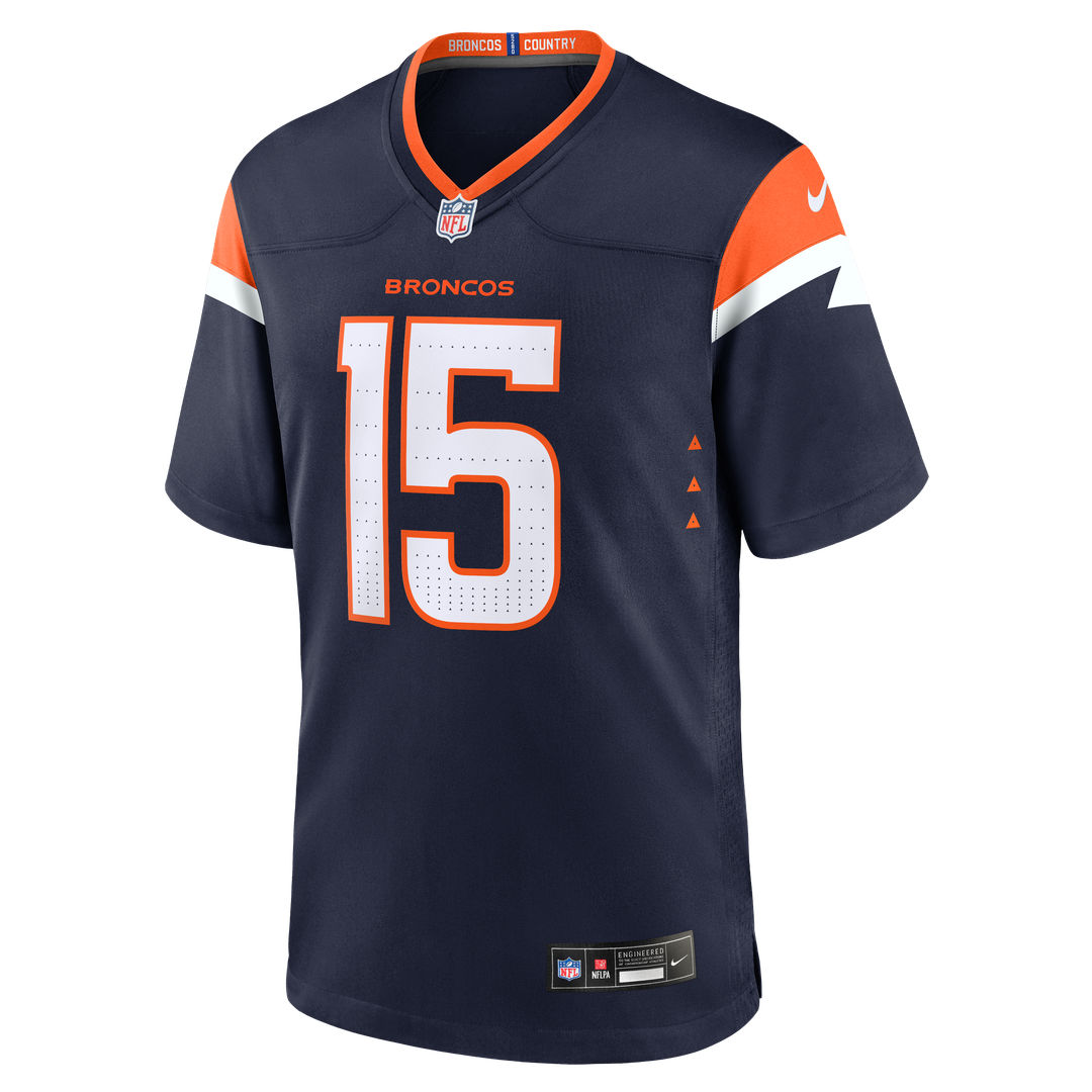 Nik Bonitto Denver Broncos Game Jersey - Orange