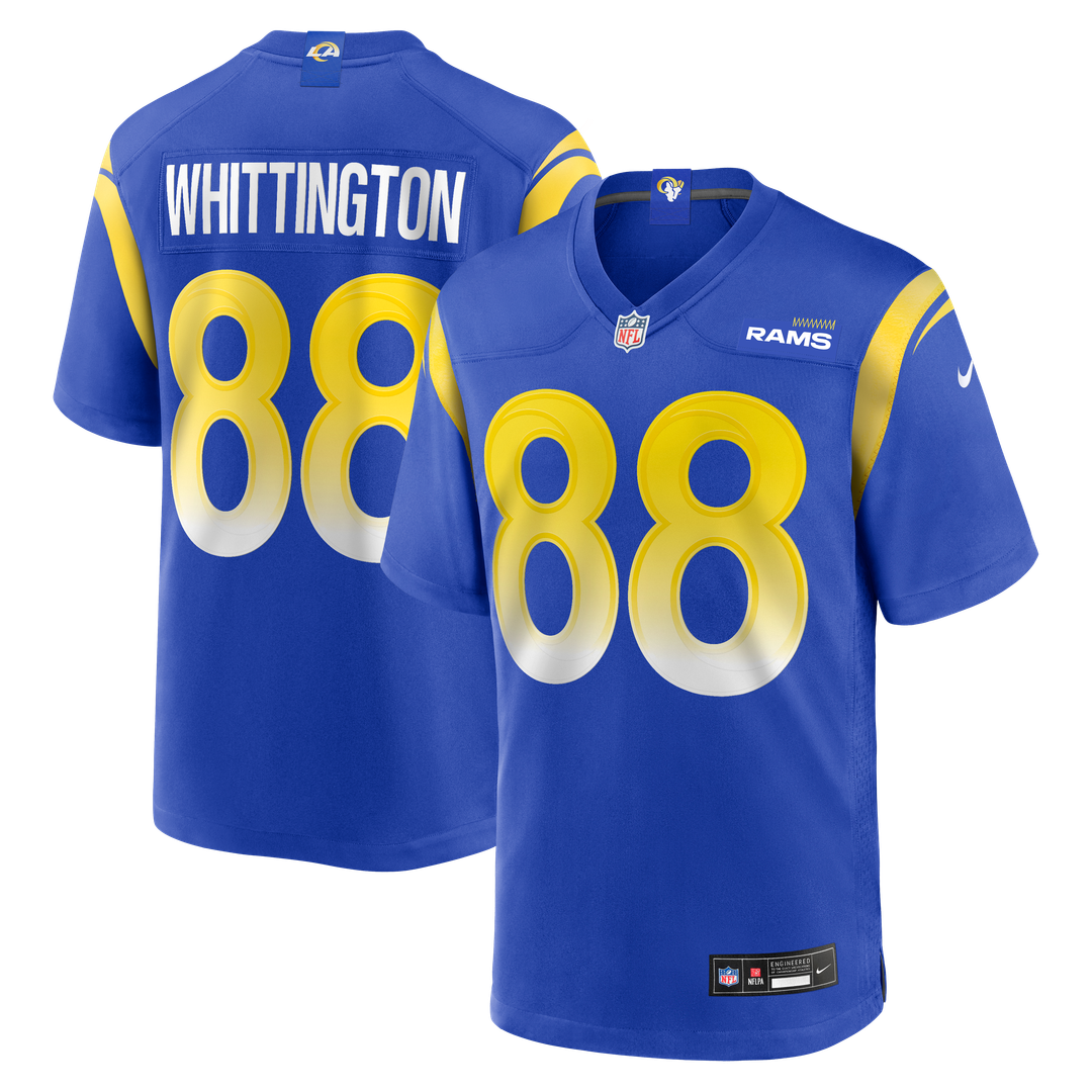Jordan Whittington Los Angeles Rams Game Jersey - Royal Blue