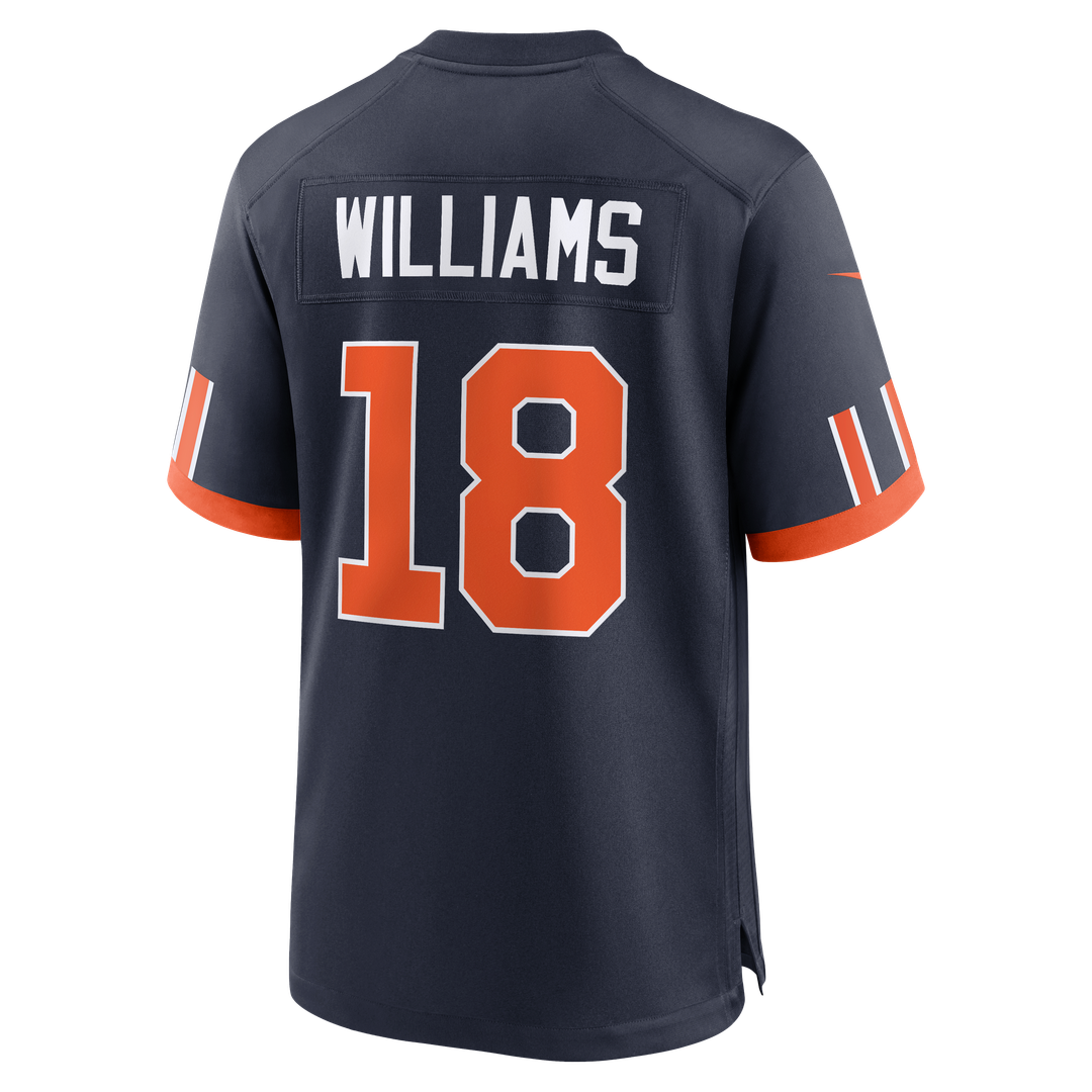Caleb Williams Chicago Bears 2026 Rivalries Collection Game Jersey - Navy
