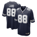 CeeDee Lamb Dallas Cowboys Game Jersey - Navy