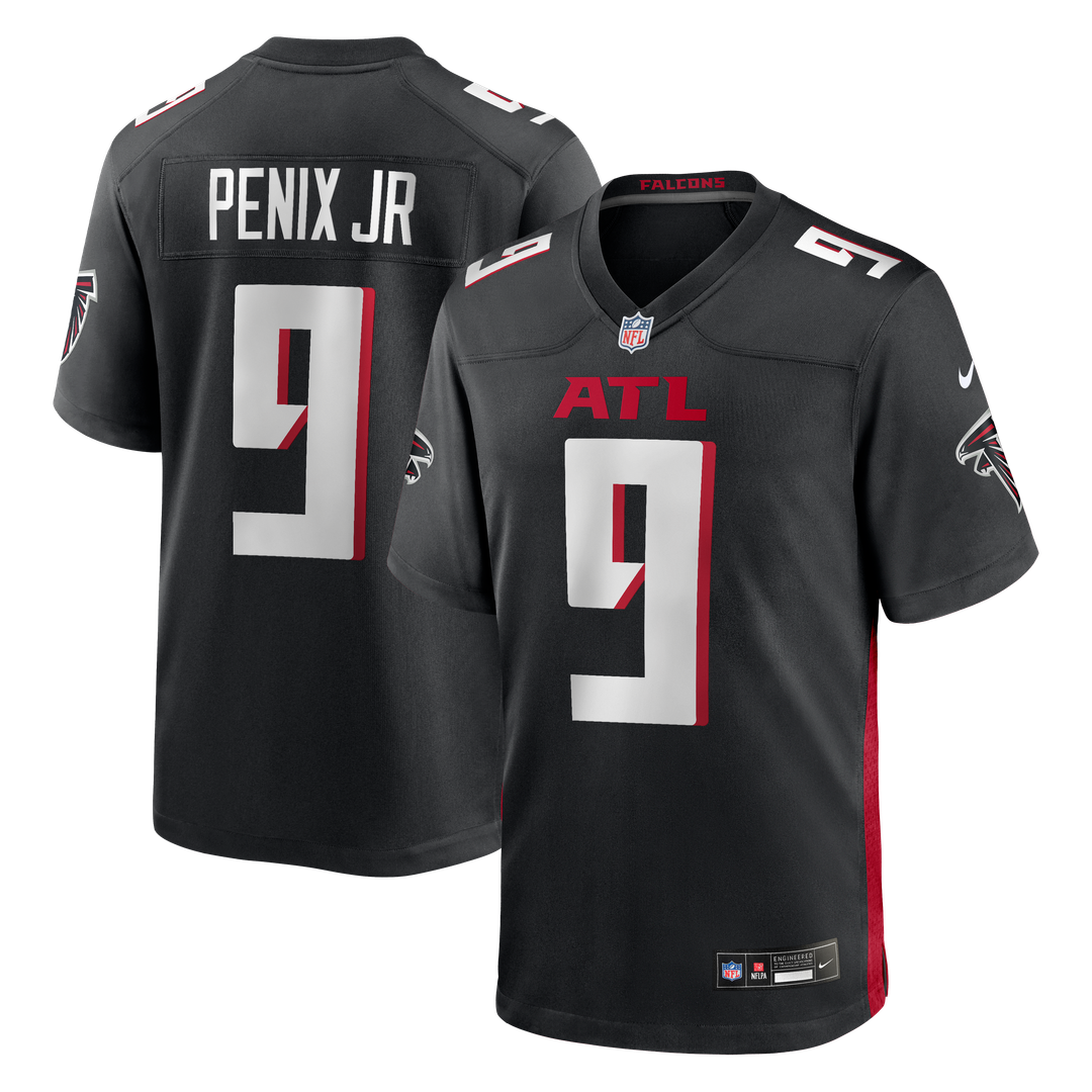 Michael Penix Jr. Atlanta Falcons Game Jersey - Black