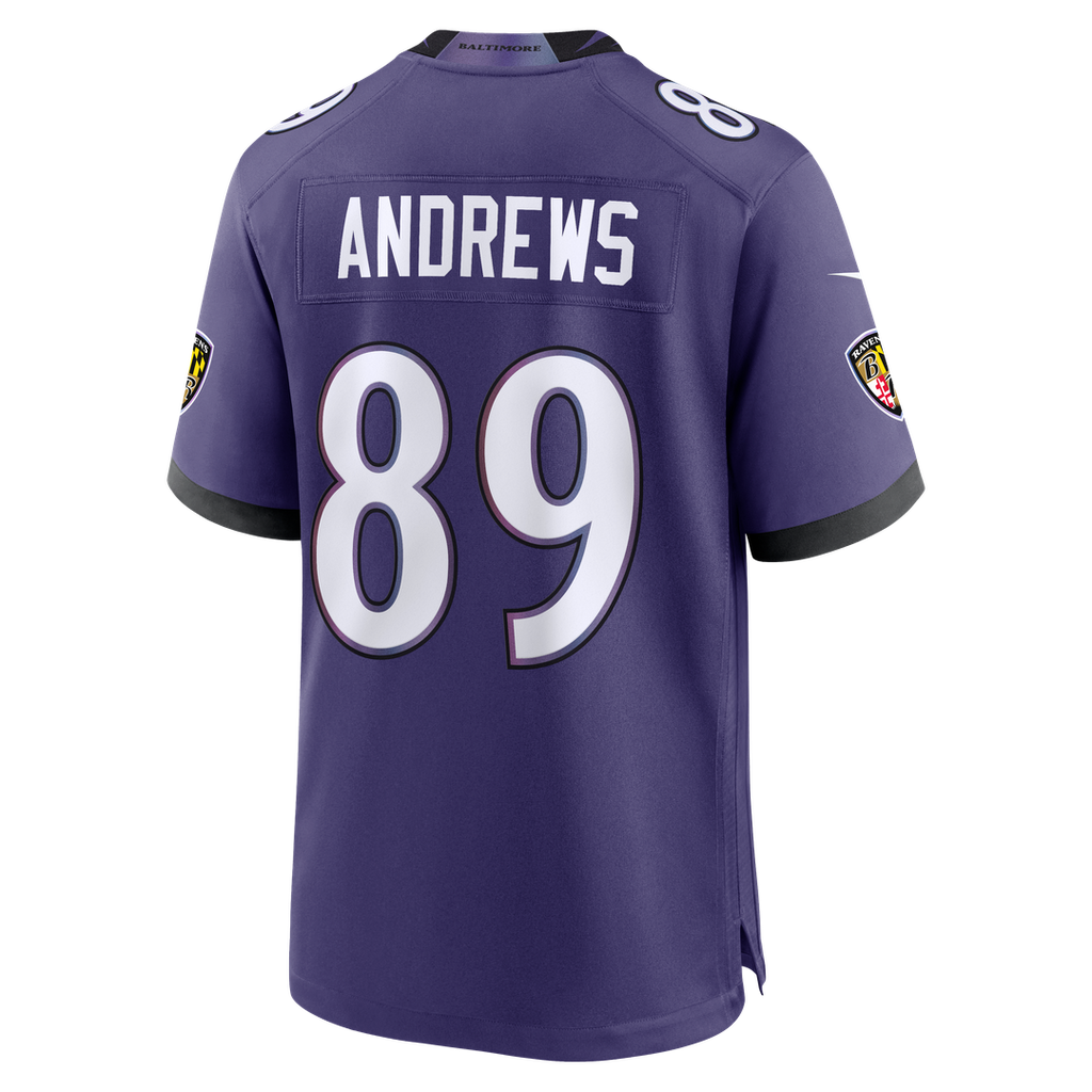 Mark Andrews Baltimore Ravens Game Jersey - Purple