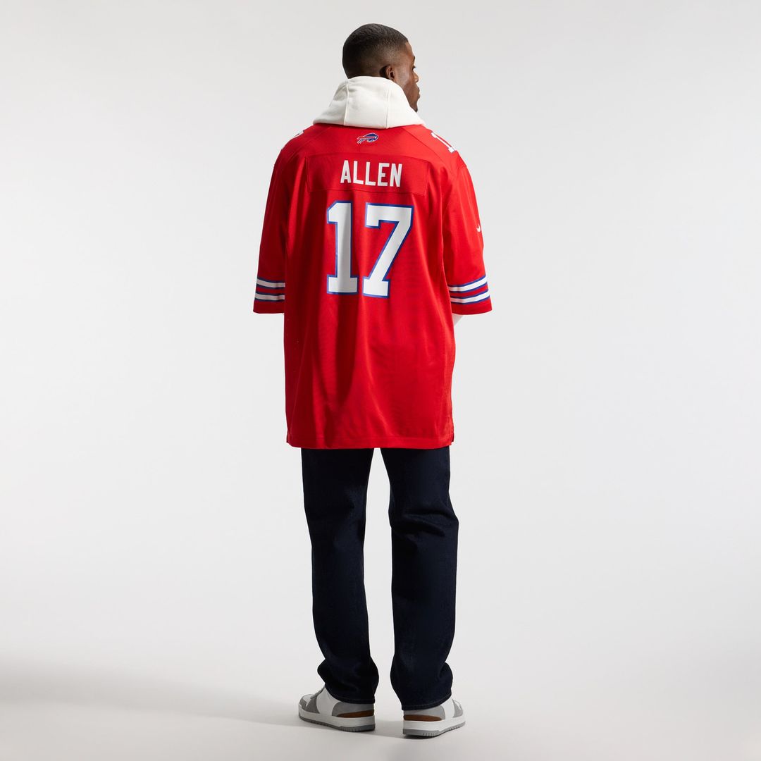 Josh Allen Buffalo Bills Game Jersey - Royal Blue