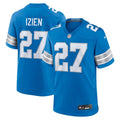 Christian Izien Detroit Lions Game Jersey - Blue
