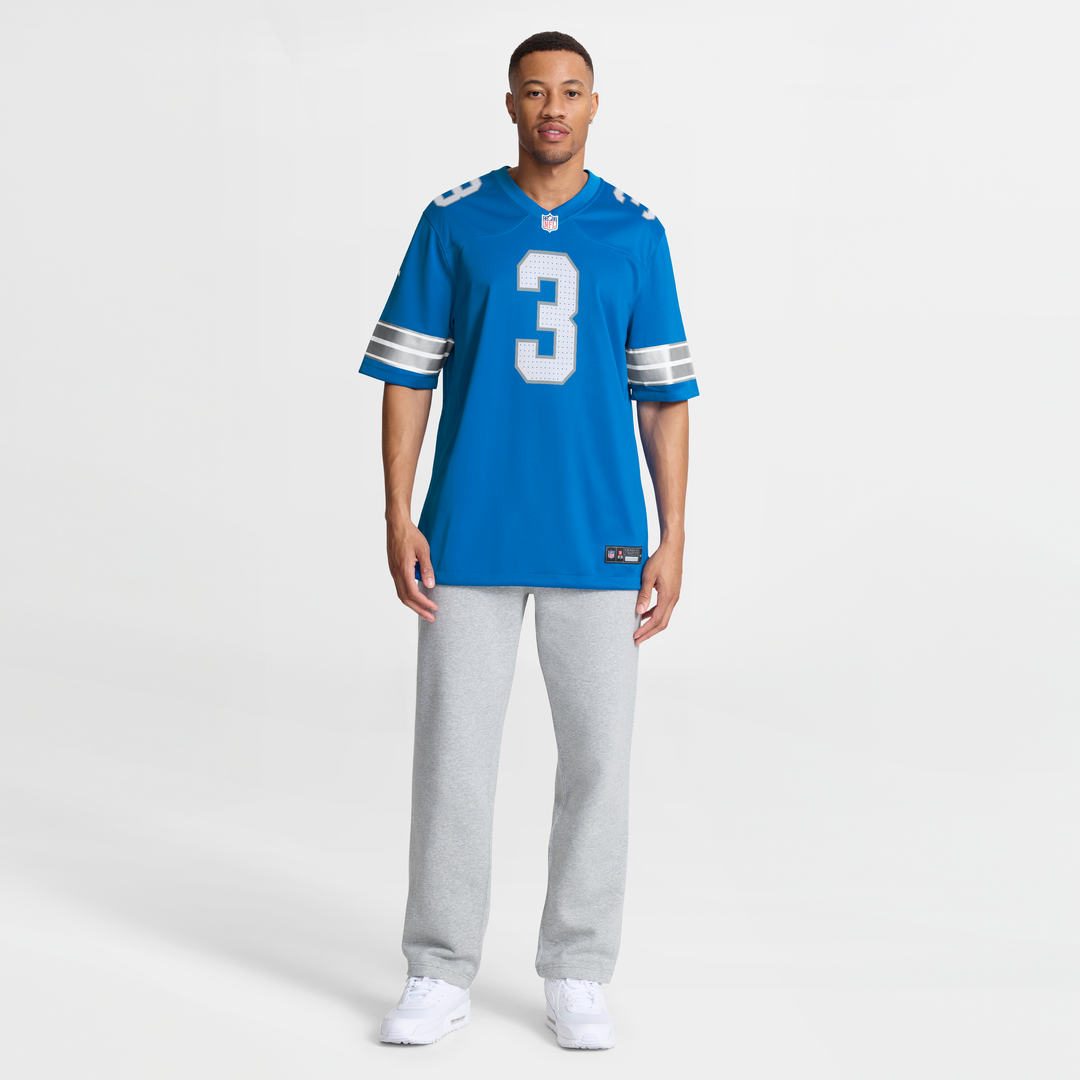 Jack Fox Detroit Lions Game Jersey - Blue