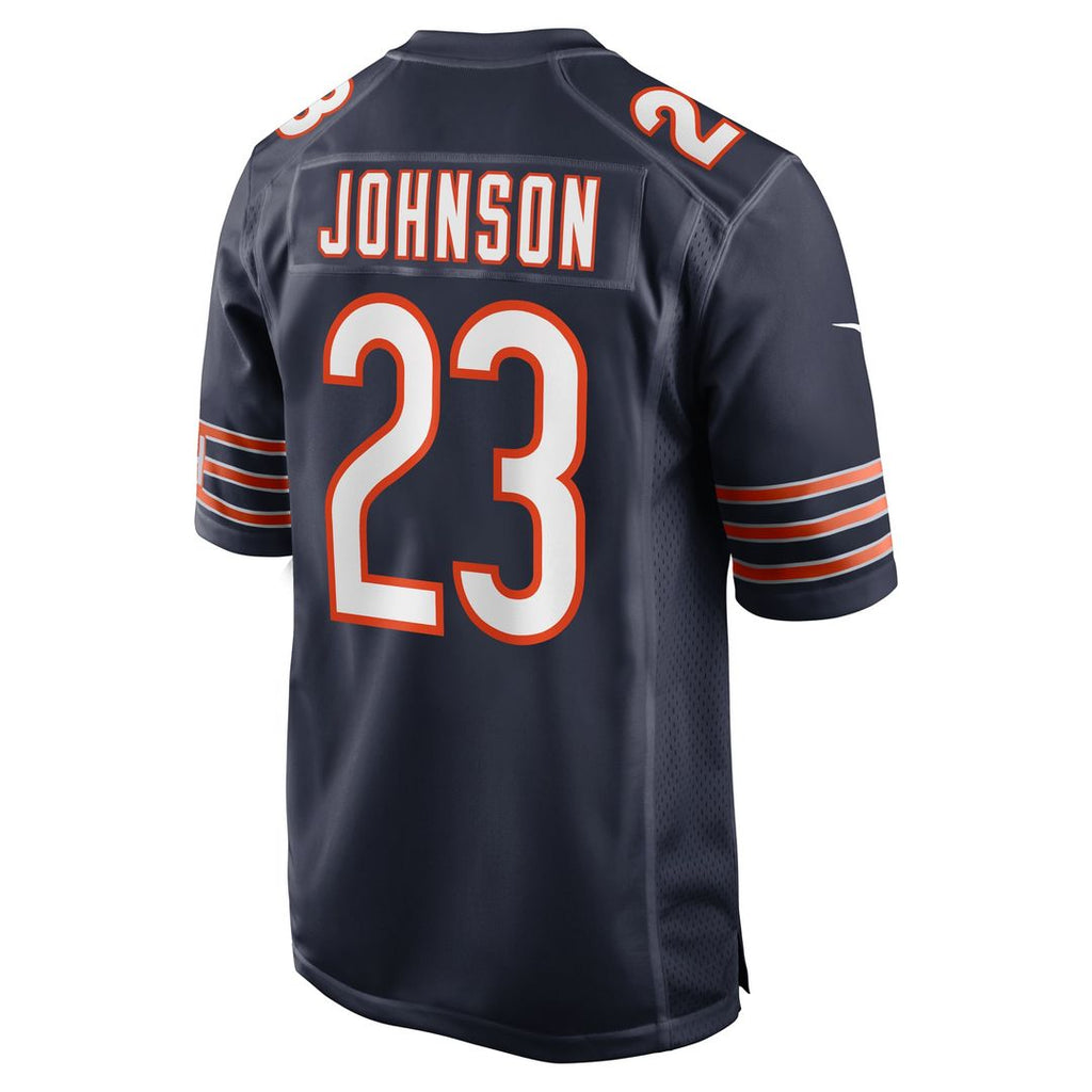 Roschon Johnson Chicago Bears Game Jersey - Navy