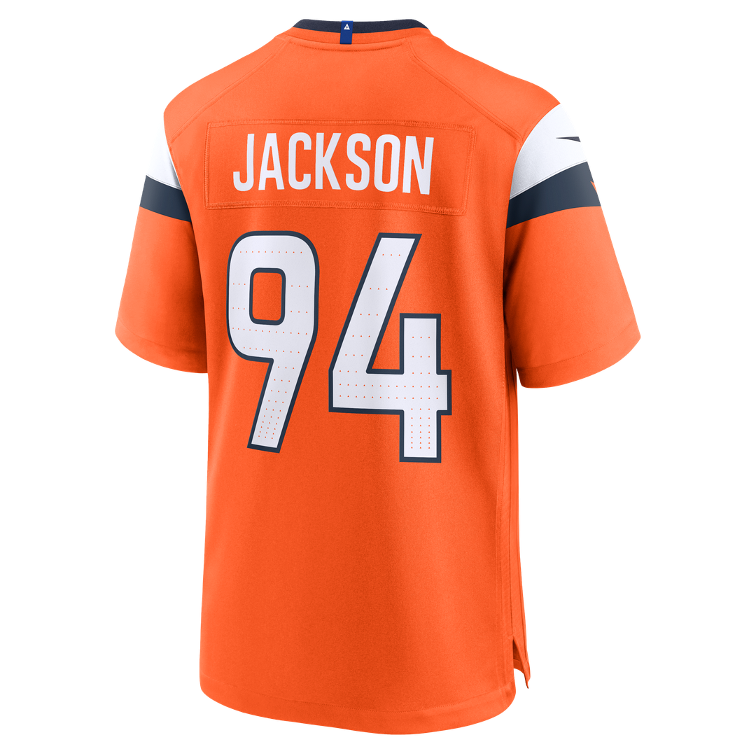 Jordan Jackson Denver Broncos Game Jersey - Orange