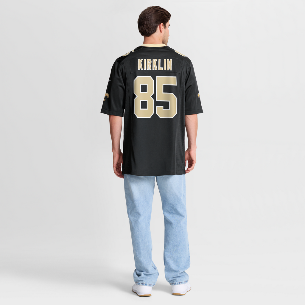 Jontre Kirklin New Orleans Saints Game Jersey - Black
