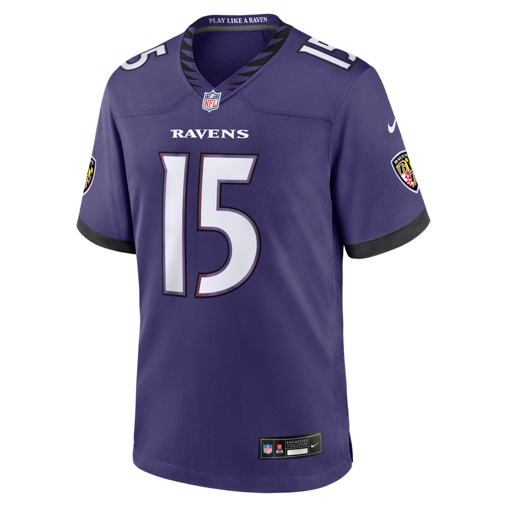 Mike Green Baltimore Ravens Game Jersey - Purple
