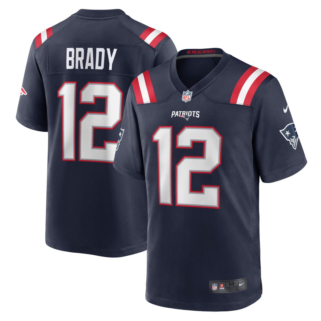 New England Patriots Game Jersey - Navy