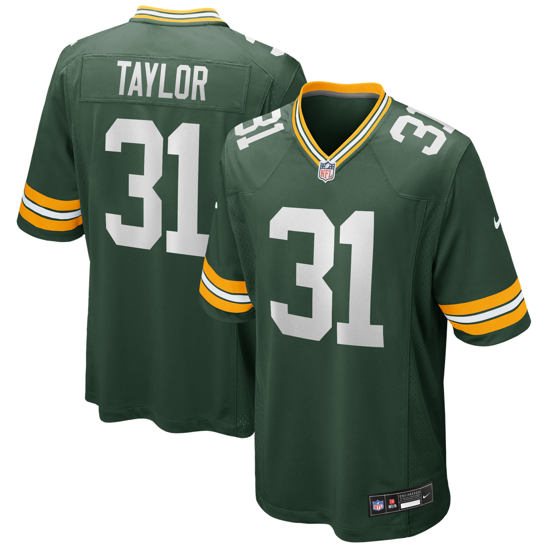 Jim Taylor Green Bay Packers Game Jersey - Green